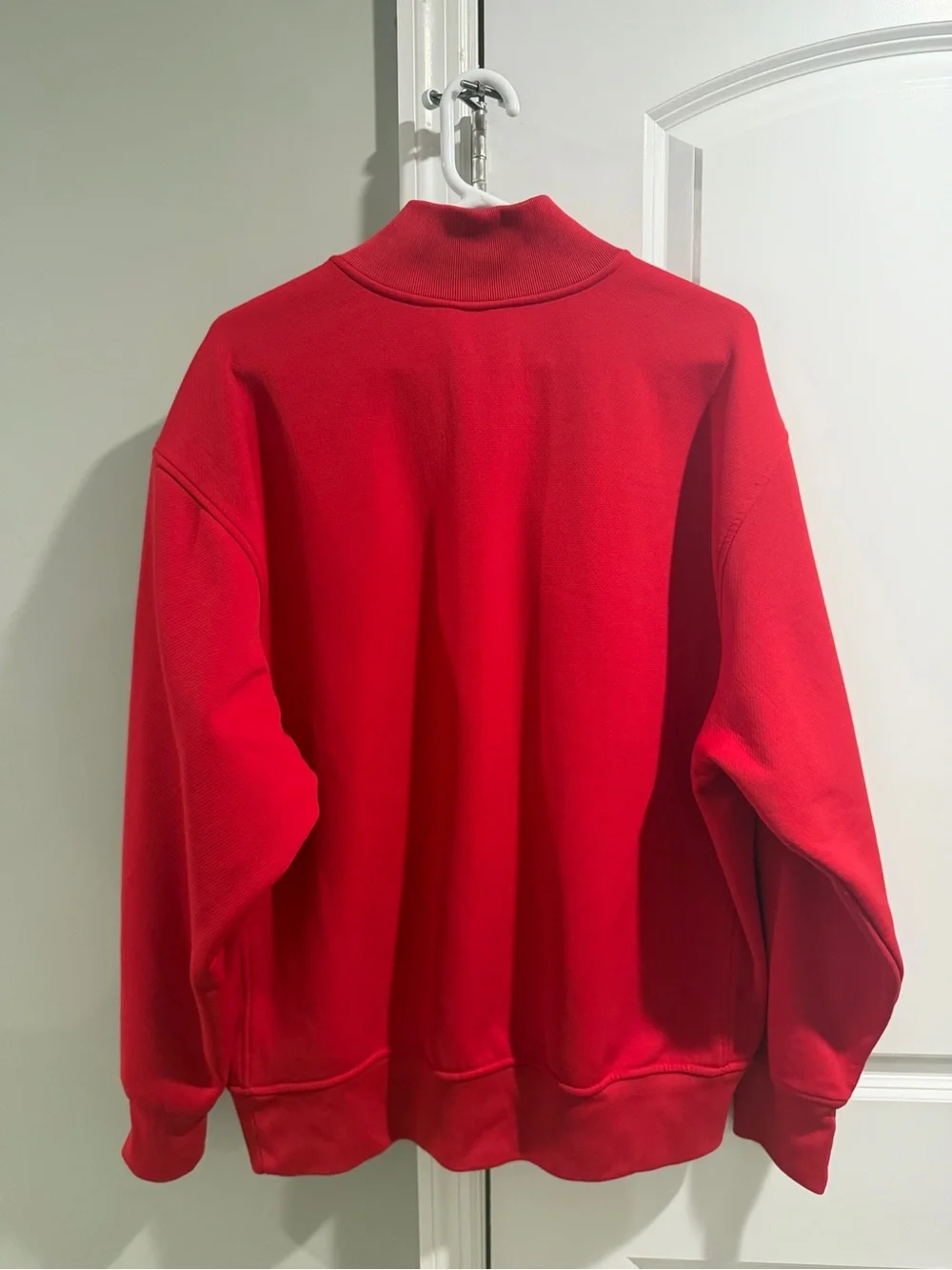 Y2K 2000’s Manchester United Nike Red Quarter-Zip Pullover